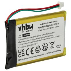   VHBW GPS Akku Garmin 361-00019-14 - 1250 mAh 3,7 V Li-Polymer