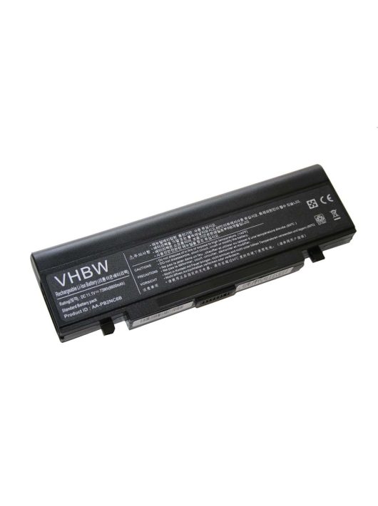 Notebook akkumulátor  Samsung AAPB2NC6B/E, AA-PB2NC6B/E, AAPB2NC6B - 6600 mAh 11,1 V Li-Ion, fekete