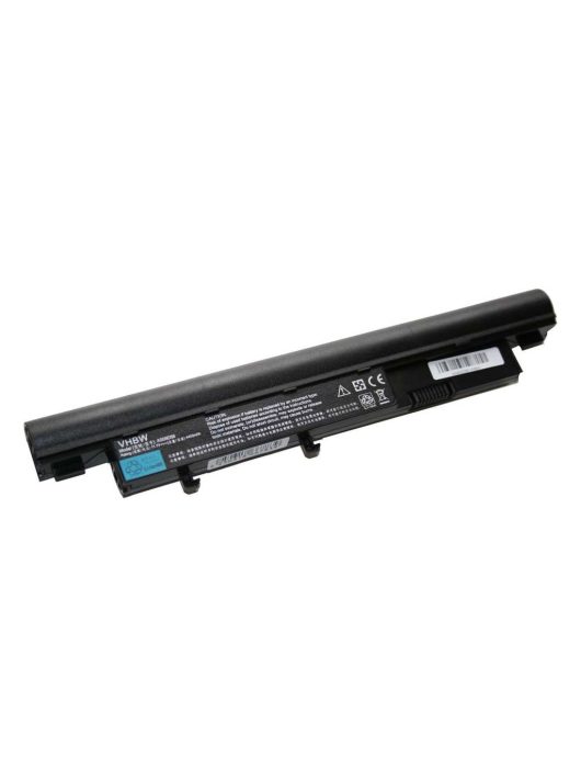 Notebook akkumulátor  Acer 3UR18650-2-T0408, 934T4070H, AS09D31 - 4400 mAh 11,1 V Li-Ion, fekete