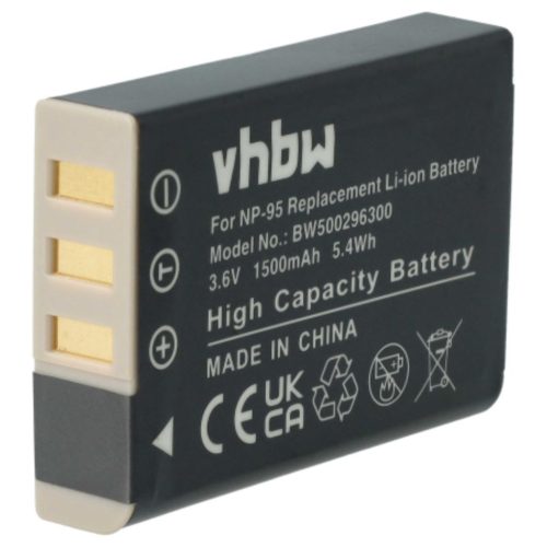 VHBW Battery for Ricoh DB-90 - 1500 mAh, 3.6 V, Li-Ion