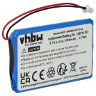 VHBW GPS Akku IA3Y117F2 - 1000 mAh 3,7 V Li-Ion
