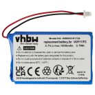 VHBW GPS Akku IA3Y117F2 - 1000 mAh 3,7 V Li-Ion