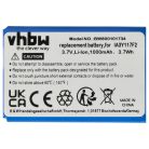 VHBW GPS Akku IA3Y117F2 - 1000 mAh 3,7 V Li-Ion