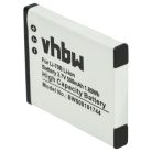 VHBW Akku für Olympus Li-70B - 500 mAh, 3,6 V, Li-Ion