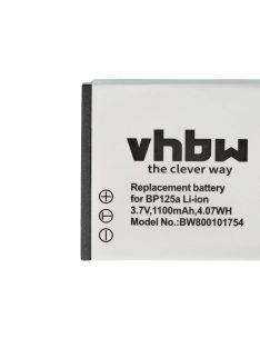   Videokamera akkumulátor Samsung IA-BP125A - 1100 mAh 3,6 V Li-Ion