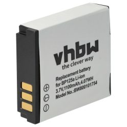   Videokamera akkumulátor Samsung IA-BP125A - 1100 mAh 3,6 V Li-Ion