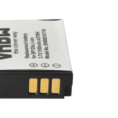 Videokamera Akku für Samsung IA-BP125A - 1100 mAh 3,6 V Li-Ion