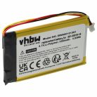 VHBW GPS Akku Garmin 010-00583-00 - 1250 mAh 3,7 V Li-Polymer
