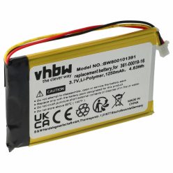   VHBW GPS Akku Garmin 010-00583-00 - 1250 mAh 3,7 V Li-Polymer