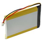 VHBW GPS Battery 361-00019-11 - 1250 mAh 3.7 V Li-polymer