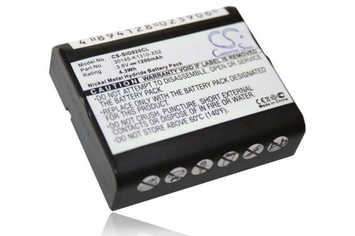 Vezetékes telefon akku Siemens 30145-K1310-X52 - 1200 mAh 3,6 V NiMH