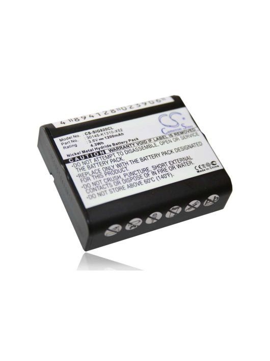 Vezetékes telefon akku Siemens 30145-K1310-X52 - 1200 mAh 3,6 V NiMH