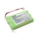 Vezetékes telefon akku a T307, GP 30AAAAH3BMX-hez - 300 mAh 3,6 V NiMH