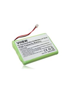 Vezetékes telefon akku 2010-re - 750 mAh 2,4 V NiMH