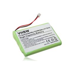 Vezetékes telefon akku 2010-re - 750 mAh 2,4 V NiMH