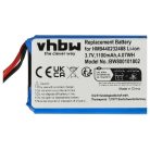 VHBW GPS Akku VF1, AHL03711001, 4CF5.002.00 - 1100 mAh 3,7 V Li-Ion
