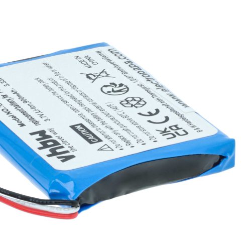 VHBW GPS Akku 6027A0089521 - 900 mAh 3,7 V Li-Ion
