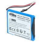 VHBW GPS Akku 6027A0089521 - 900 mAh 3,7 V Li-Ion