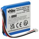 VHBW GPS Battery VF9B, AHL03706001, AHL03707002, VF9 - 770 mAh 3.7 V Li-Ion