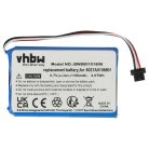 VHBW GPS Battery 6027A0093901 - 1100 mAh 3.7 V Li-Ion
