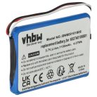 VHBW GPS Battery 6027A0093901 - 1100 mAh 3.7 V Li-Ion