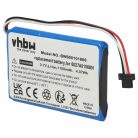 VHBW GPS Battery 6027A0093901 - 1100 mAh 3.7 V Li-Ion