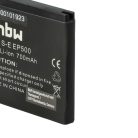VHBW Mobile Phone Battery for Sony-Ericsson EP500 - 700 mAh 3.7 V Li-Ion - Smartphone Battery