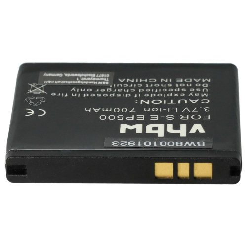 VHBW Mobile Phone Battery for Sony-Ericsson EP500 - 700 mAh 3.7 V Li-Ion - Smartphone Battery