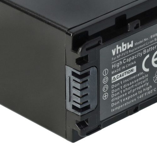 Videokamera Akku Sony NP-FV40, NP-FV50, NP-FV100, NP-FV60, NP-FV30 - 1300 mAh 7,2 V Li-Ion