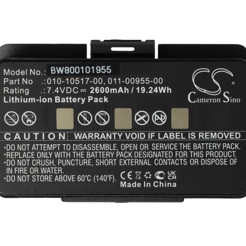 VHBW GPS Akku 010-10517-00, 010-10517-01, 011-00955-00, 01070800001 - 2600 mAh 8,4 V Li-Ion