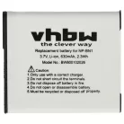 VHBW Sony NP-BN1 battery - 600 mAh, 3.6 V, Li-Ion