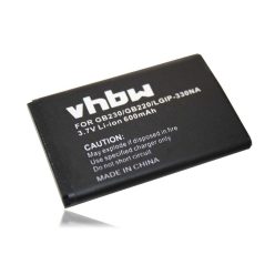 Mobiltelefon akkumulátor  LGIP-330NA - 600 mAh 3,7 V Li-Ion