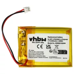   VHBW Vezetékes telefon akku a CP75, MT LP053040 telefonhoz - 600 mAh 3,7 V Li-polimer