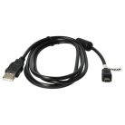 VHBW Olympus CB-USB6, CB-USB5, CB-USB8 USB Data Cable - 150 cm