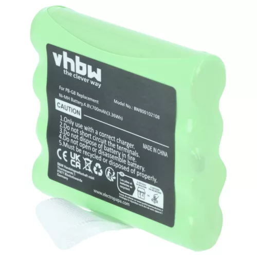 VHBW Radio Akku PB-G8 - 700 mAh 7,4 V NiMH