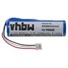 VHBW Philips PB9600 Távirányító Elem – 2200 mAh, 3,7 V Li-Ion