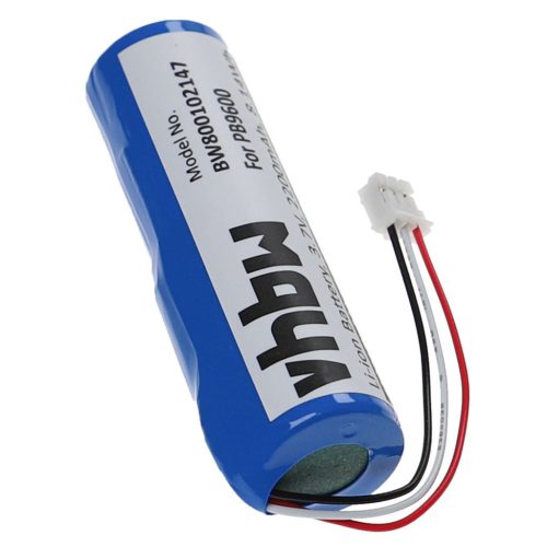 VHBW Philips PB9600 Távirányító Elem – 2200 mAh, 3,7 V Li-Ion