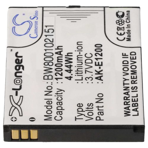 VHBW Senior mobile phone battery Emporia AK-E1200, BAT-E1200, AK-E1000 - 1200 mAh 3.7 V Li-Ion - Smartphone battery
