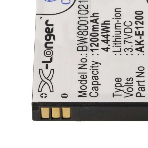 VHBW Senior mobile phone battery Emporia AK-E1200, BAT-E1200, AK-E1000 - 1200 mAh 3.7 V Li-Ion - Smartphone battery