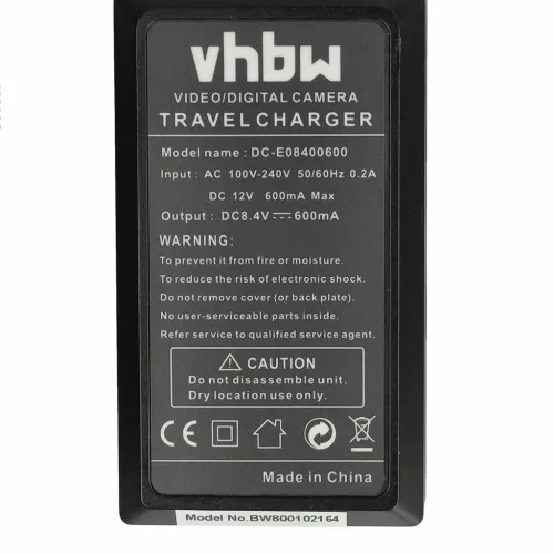 VHBW Camera Charger for Leica, Panasonic Lumix - 8.4 V / 0.6 A