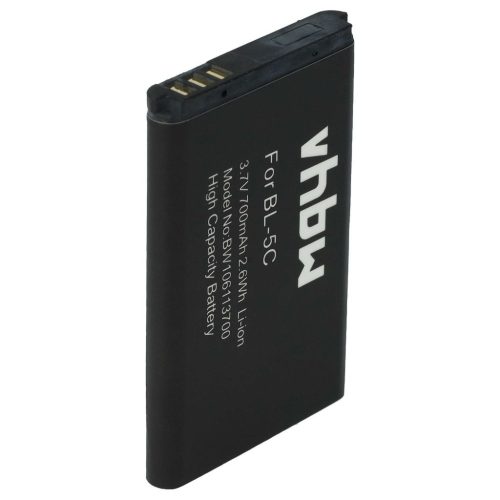 VHBW CAT 1ICP5/3450 1S1P mobile phone battery - 700 mAh 3.7 V Li-Ion - Smartphone battery