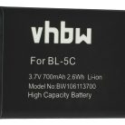 VHBW CAT 1ICP5/3450 1S1P mobile phone battery - 700 mAh 3.7 V Li-Ion - Smartphone battery