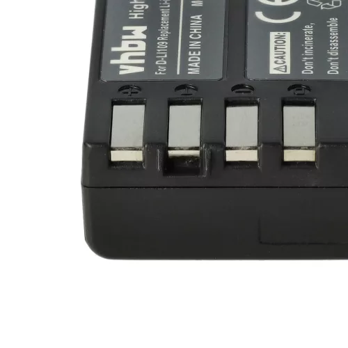 VHBW Pentax D-Li109 battery - 900 mAh, 7.2 V, Li-Ion