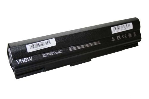Notebook akkumulátor  Asus 07GO16EE1875M-00A20-949-114F - 6600 mAh 11,1 V Li-Ion, fekete