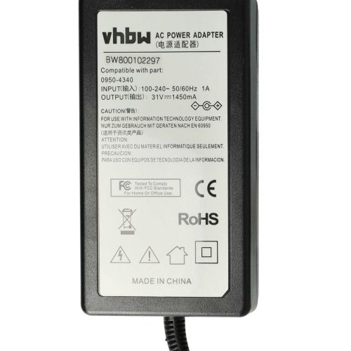 VHBW HP 0950-4340 Power Adapter - 200 cm