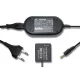 VHBW Netzteil DMW-AC8EGDMW-AC8 für Kamera + DC-Anschluss, Panasonic DMW-DCC11 - 2 m, 8,4 V 2,0 A