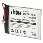 VHBW E-Book Reader Akku LIS1382(S), 1-756-769-31, 9924A60515, 9702A50844 - 750 mAh 3,7 V Li-Polymer
