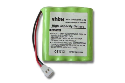 Babafigyelő elem Summer Infant Philips H-AAA600 - 700 mAh 4,8 V NiMH