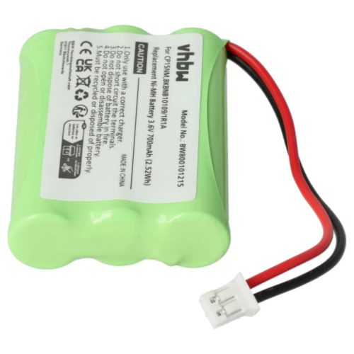 VHBW Babyphone Akku für Graco BATT-2795 - 700 mAh 3,6 V NiMH