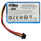VHBW GPS Akku 4EG0.001.08, 6027A0090721, 6027A0093901, 4EG0.001.17 - 1100 mAh 3,7 V Li-Ion